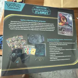 Pokemon TCG: Phantasmal Flames Factory Sealed Elite Trainer Box - Image 2