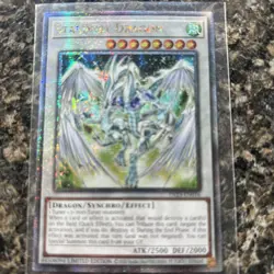 Yu-Gi-Oh! Stardust Dragon TN23-EN016 Quarter Century Secret Rare Limited Edition - Image 1