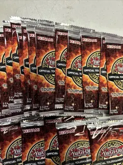 Lot Of 35 Yu-Gi-Oh! OTS Tournament Pack 27 Booster Packs - Image 4