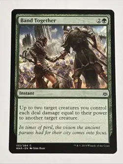 MTG War of the Spark Band Together 153/264 NM - Image 1