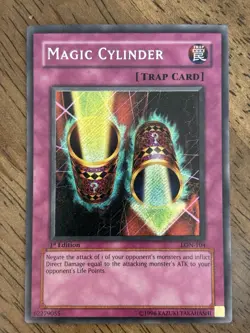 Magic Cylinder Secret Rare LON-104 Labyrinth of Nightmare 1st Edition LP - Image 1