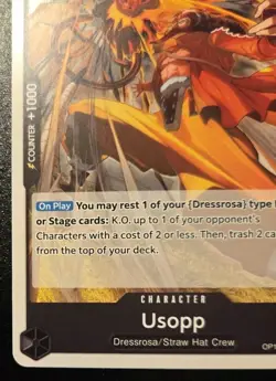 Usopp OP10-081 Common Royal Blood One Piece Card Game - Image 4