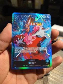 Buggy - OP09-042 L - Alt Art - Leader - ST25 - One Piece - English - Image 2