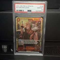 Silvers Rayleigh OP08-118 Two Legends Foil - Image 1