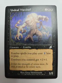 MTG - Undead Warchief x3 (3 Cards) - 78 - Scourge (SCG) - NM - Image 1
