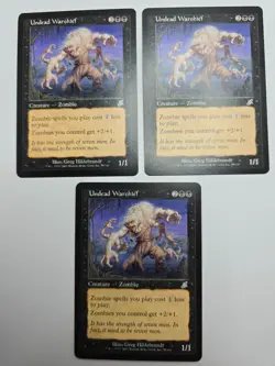 MTG - Undead Warchief x3 (3 Cards) - 78 - Scourge (SCG) - NM - Image 2