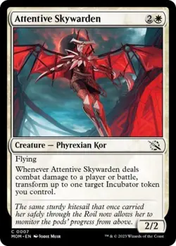 Attentive Skywarden - Near Mint MTG March of the Machine - Image 1