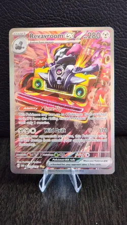 Pokemon TCG Revavroom ex 224/197 Special Illustration Rare Obsidian Flames NM - Image 1