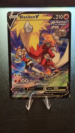 Blaziken V TG14/TG30 Silver Tempest Trainer Gallery Near Mint NM - Pokemon TCG - Image 1