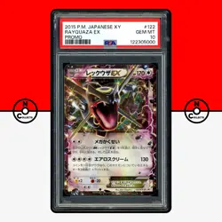 Pokemon PSA 10 Rayquaza Shiny EX 122/XY-P Holo Black Star Promo Japanese - Image 1