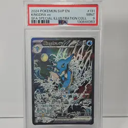 Kingdra ex 131 Scarlet & Violet Promo Holo Full Art EX PSA 9, Pokemon - Image 1