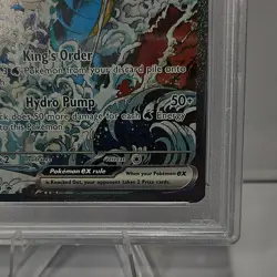 Kingdra ex 131 Scarlet & Violet Promo Holo Full Art EX PSA 9, Pokemon - Image 4
