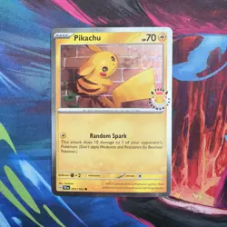 2026 Pokemon Day 30th Anniversary Pikachu 051 Stamped Promo - Image 1
