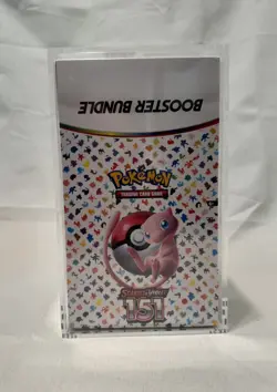 Pokemon TCG 151 Scarlet & Violet Booster Bundle Display Sealed w/ Acrylic Case - Image 1