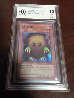 YU-GI-OH! 2002 METAL RAIDERS KURIBOH UNLIMITED MRD-071 BCCG 10 - Image 1