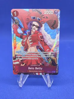 One Piece Premium Booster -The Best- PRB Belo Betty OP05-015 Alternate Alt Art - Image 1