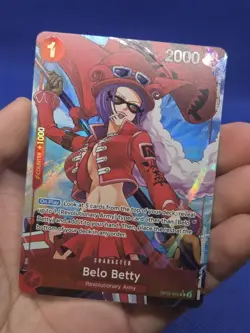 One Piece Premium Booster -The Best- PRB Belo Betty OP05-015 Alternate Alt Art - Image 2