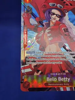 One Piece Premium Booster -The Best- PRB Belo Betty OP05-015 Alternate Alt Art - Image 5