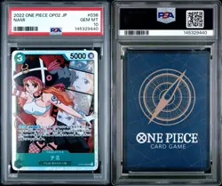 Nami (JP) - One Piece: Paramount War - OP02-036 - SR - PSA 10 GEM MT - Image 3
