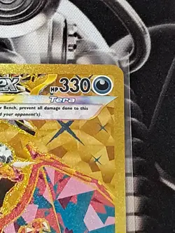 Charizard ex 228/197 Gold Full Art Hyper Rare Obsidian Flames NM Pokemon Card - Image 5