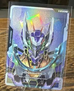 GUNDAM CARD GAME RESOURCE CARD - GFreD R-025 C++ FOIL - GD03 STEEL REQUIEM - Image 1