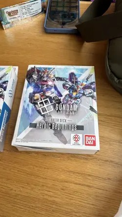 1x Gundam Card Game - Starter Deck ST01 HEROIC BEGINNINGS Factory Sealed English - Image 1