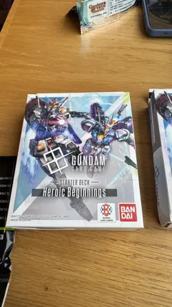 1x Gundam Card Game - Starter Deck ST01 HEROIC BEGINNINGS Factory Sealed English - Image 2
