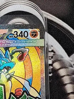 2026 Pokemon Mega Lucario Ex Promo #033 Poster Ascended Heroes Card - Image 5