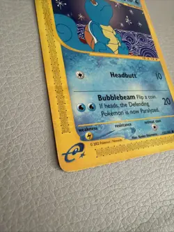 Squirtle #132/165 2002 Pokemon Card Expedition Set LP Non Holo - Image 5