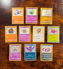 10 Pokemon Card Shiny Baby Shiny Lot SWSH Rare Holo English NM/M - Image 1