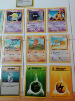 Vintage WoTC Pokemon Cards Collection - Excellent Condition BaseSet+More - Image 4