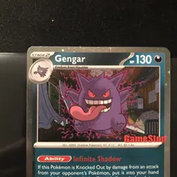 Pokemon TCG Gengar 050/088 Stamped Gamestop Promo Card Perfect Order NOT SEALED - Image 3