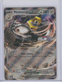 Melmetal ex (Stellar Crown Stamped) 105/142 Miscellaneous Cards & Products Holo - Image 1