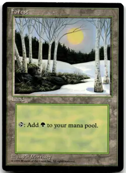 MTG Forest () L Ice Age 328 MP - Image 1