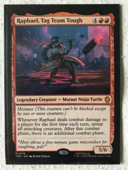 TMNT MTG Raphael, Tag Team Tough [TMC] #118 - Image 1