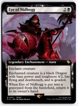 Eye of Nidhogg (Extended Art) NM FIC Commander: FINAL FANTASY MTG - Image 1