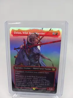 Firion, Wild Rose Warrior (Borderless) Final Fantasy Foil - Image 1