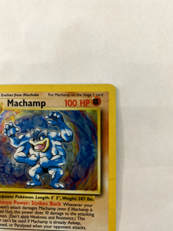 Machamp [1st Edition] #8 Pokemon Base Set - Image 3