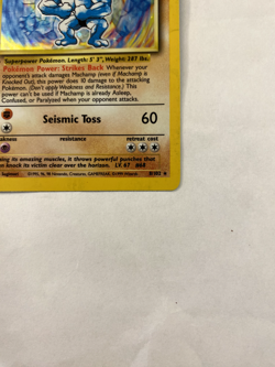 Machamp [1st Edition] #8 Pokemon Base Set - Image 4