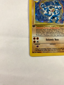Machamp [1st Edition] #8 Pokemon Base Set - Image 5
