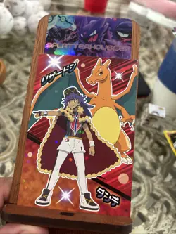 Leon Charizard Tournament Battle Bromide Gum Card Holo Pokemon Japanese ENSKY - Image 3