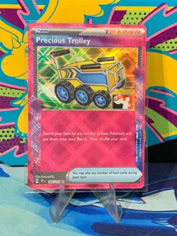 POKEMON TCG - PRECIOUS TROLLEY - ACE SPEC - PRIZE PACK SERIES 8 - PLAY! STAMPED - Image 1