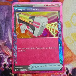 Dangerous Laser Ace Spec Rare Shrouded Fable 058/064 NM Pokemon TCG - Image 1