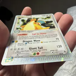 2003 Pokemon EX Dragon Dragonite EX 90/97 Rare Holo Foil - Image 4