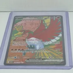 Pokemon Tcg Ethans Ho Oh Ex 209/182 Secret Rare Scarlet Violet Destined Rivals - Image 2