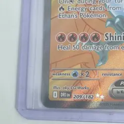 Pokemon Tcg Ethans Ho Oh Ex 209/182 Secret Rare Scarlet Violet Destined Rivals - Image 5