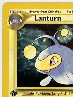 Lanturn NM 1st Edition Neo Genesis 38/111 Pokemon TCG Regular - Image 3
