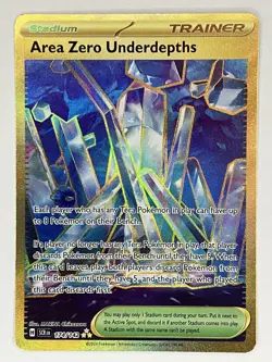 Area Zero Underdepths NM GOLD 174/142 Sv07: Stellar Crown Pokemon TCG Holo - Image 1