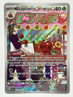 Dipplin NM Twilight Masquerade 170/167 Pokemon TCG Holo - Image 1