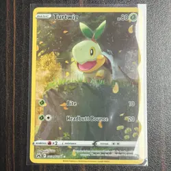 Pokemon TCG Turtwig GG31 /GG70 Crown Zenith Rare Card Unused - Image 5